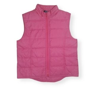 Gap Kids Vintage Pink Thin Zip Up Vest Girl XXL